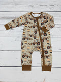 Pre-Order Brown Engineering Vehicles Zip Sleeper